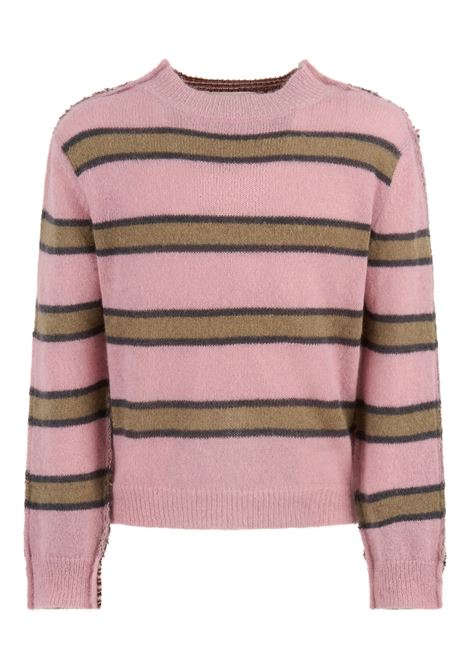 maglione mohair uomo rosa MARNI | GCMG0204Q1 UFU193STC47